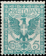 ITALIE / ITALY - 1901 Yv.66/Mi.76 5c Green - Neuf Sans Charnière / Mint Never Hinged - Neufs