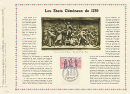 Feuillet PAC Les Etats Généraux De 1789 - 71-17 - N° 350/1000 Exemplaires - 1970-1979