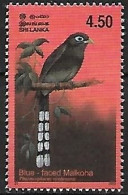 Sri Lanka - MNH ** 2003 :  Blue-faced Malkoha  -  Phaenicophaeus Viridirostris - Cuckoos & Turacos