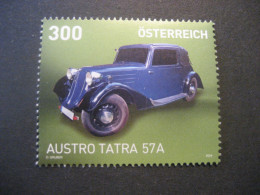 Österreich 2024- Serie: Autos, Austro Tatra 57A, Nennwert 300 Ct. Ungebraucht - Ungebraucht