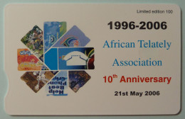 SOUTH AFRICA - Smart Card - Guma - 10th Anniversary - 1996-2006 - African Telately Association - 100ex - RR - South Africa