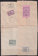 F-EX49755 INDIA UK ENGLAND REVENUE RELIEF RAISING FUND STAMPS LOT.  - Official Stamps