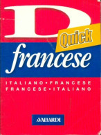 Italiano Francese / Francese Italiano (2001) De Cesare Bergoglio - Wörterbücher