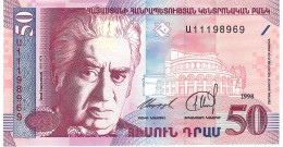 ARMENIA P41 50 DRAM 1998 UNC. - Armenië