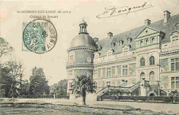 49 - Saint Georges Sur Loire - Château De Serrant - Oblitération Ronde De 1906 - CPA - Voir Scans Recto-Verso - Saint Georges Sur Loire