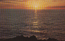 Cornish Sunset - Cornwall - Unused Postcard - Cor2 - St Michael's Mount