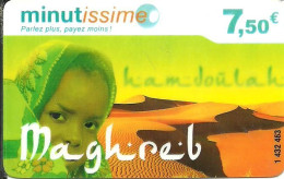 France: Prepaid 9 Telecom - Minutissme, Maghreb - Other & Unclassified