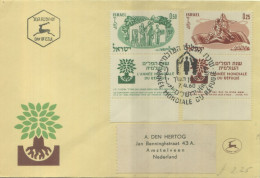 Postzegels > Azië > Israël > 1960-1969 > Brieven En Documenten  Nrief Met 211-212 (16741) - Lettres & Documents