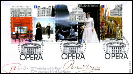 4335/39 - FDC - Opera : Verdi & Wagner P1763 - 2011-2014