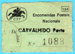 EMCOMENDAS POSTAIS-CARVALHIDO - Used Stamps