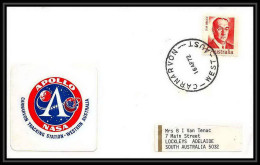 6451/ Espace (space Raumfahrt) Lettre (cover Briefe) 16/4/1972 Start Apollo 16 Australie (australia)  - Océanie