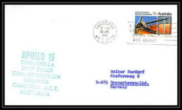 6140/ Espace (space Raumfahrt) Lettre (cover Briefe) 26/7/1971 Tidbinbilla Canberra Australie (australia)  - Océanie