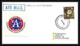 6135/ Espace (space Raumfahrt) Lettre (cover Briefe) 26/7/1971 Apollo 15 Australie (australia)  - Océanie