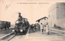 Algérie - COLOMB-BECHAR - Arrivée D'un Train - Ecrit (2 Scans) - Bechar (Colomb Béchar)