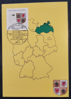 Germany BRD - 1993 - Maximum Card - Wappen Der Länder - MECKLENBURG-VORPOMMERN - 1981-2000