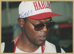 Samuel L. Jackson - Rare In Person Signed Photo - Deauville 2008 - COA - Acteurs & Comédiens