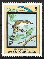 Cuba -MNH ** 1983 :     Great Lizard Cuckoo  -  Coccyzus Merlini - Coucous, Touracos