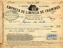 FATURA-EMPREZA DE LIMPEZAS DE CHAMINÉS - Covers & Documents