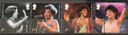 GROSSBRITANNIEN GRANDE BRETAGNE GB 2023 SHIRLEY BASSEY SET 4V USED SG 5070-3 MI 5291-4 YT 5682-5 SN 4421-4 - Used Stamps