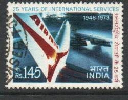 India 1973 Air India 25th Anniversary, Used , SG 686 (E) - Gebruikt