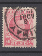 COB 202 Oblitération Centrale Télégraphe CHIMAY - 1922-1927 Houyoux
