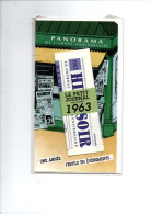 Carte De Voeux Panorama De L Annee Anniversaire  1963 - Geburtstag
