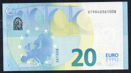 EURO 20  ITALIA ST S024  "04"  LAGARDE  UNC - 20 Euro