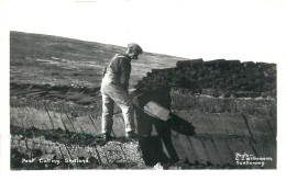 Shetland Peat Cutting - Shetland