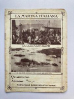 Quaderno D'epoca A Righe, In Copertina immagine Di S.M Il Re Mentre Sbarca Per La Prima Volta A Trieste - Andere & Zonder Classificatie