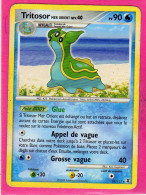 Carte Pokemon Francaise 2009 Platine Rivaux Emergeants 21.111 Tritosor 90pv Usagé - Platino