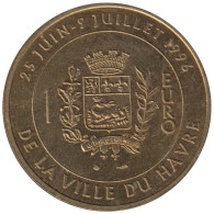 LE HAVRE - EU0010.2 - 1 EURO DES VILLES - Réf: T176 - 1996 - Euros Des Villes