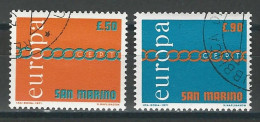 San Marino Mi 975-76 O - Gebraucht