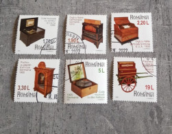 ROMANIA MUSIC BOXES SET USED - Used Stamps