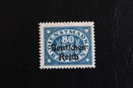 1920 BAVIERE Mi DR D44 80 Pf SURCHARGE DEUTSCHES REICH MH - Ungebraucht