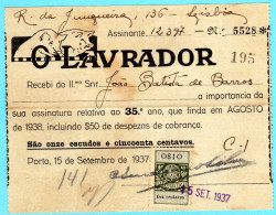 O LAVRADOR - Covers & Documents