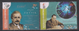 ARGENTINE - N°2519/20 ** (2005) Année Internationale De La Physique - Neufs