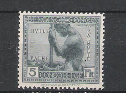 Belgian Congo 1923 Type Vloors 5 Francs Mint Hinged * - Ongebruikt
