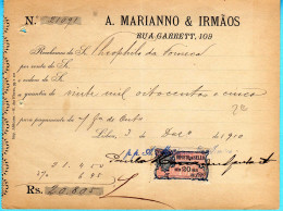 A.MARIANNO& IRMÃOS - Covers & Documents