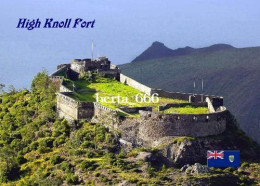 Saint Helena Island High Knoll Fort Aerial View New Postcard - Sainte-Hélène