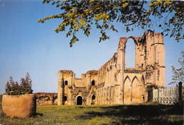 MAILLEZAIS Ruines De La Cathedrale Du XIIe Et XVIe S 1(scan Recto-verso) MA795 - Maillezais