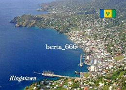 Saint Vincent And Grenadines Kingstown Aerial View New Postcard - Saint Vincent &  The Grenadines