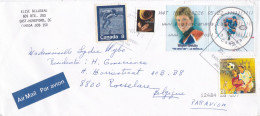 From Canada To Belgium - 2002 (Wayne Gretzky) - Lettres & Documents