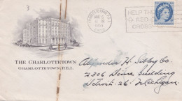 Charlottentown - 1955 - Storia Postale
