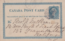 Post Card - Halifax - 1879 - Lettres & Documents