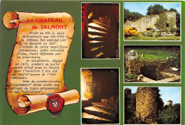 Chateau De TALMONT 11(scan Recto-verso) MA834 - Talmont Saint Hilaire