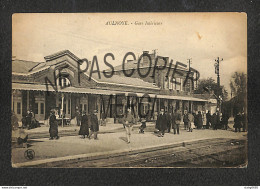 59 - AULNOYE - Gare Intérieure - 1921 - RARE - Aulnoye