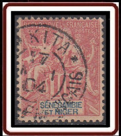 Sénégambie Et Niger - N° 05 (YT) N° 5 (AM) Oblitéré De Kita (1904). - Used Stamps