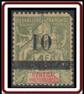 Sénégal 1887-1906 - N° 29 (YT) N° 29 (AM) Neuf **. Défectueux. - Neufs