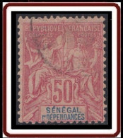 Sénégal 1887-1906 - N° 18 (YT) N° 18 (AM) Oblitéré. - Oblitérés