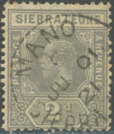 Sierra Leone / Sierra Leone - N° 92 (YT) Oblitéré De Mano. - Sierra Leona (...-1960)